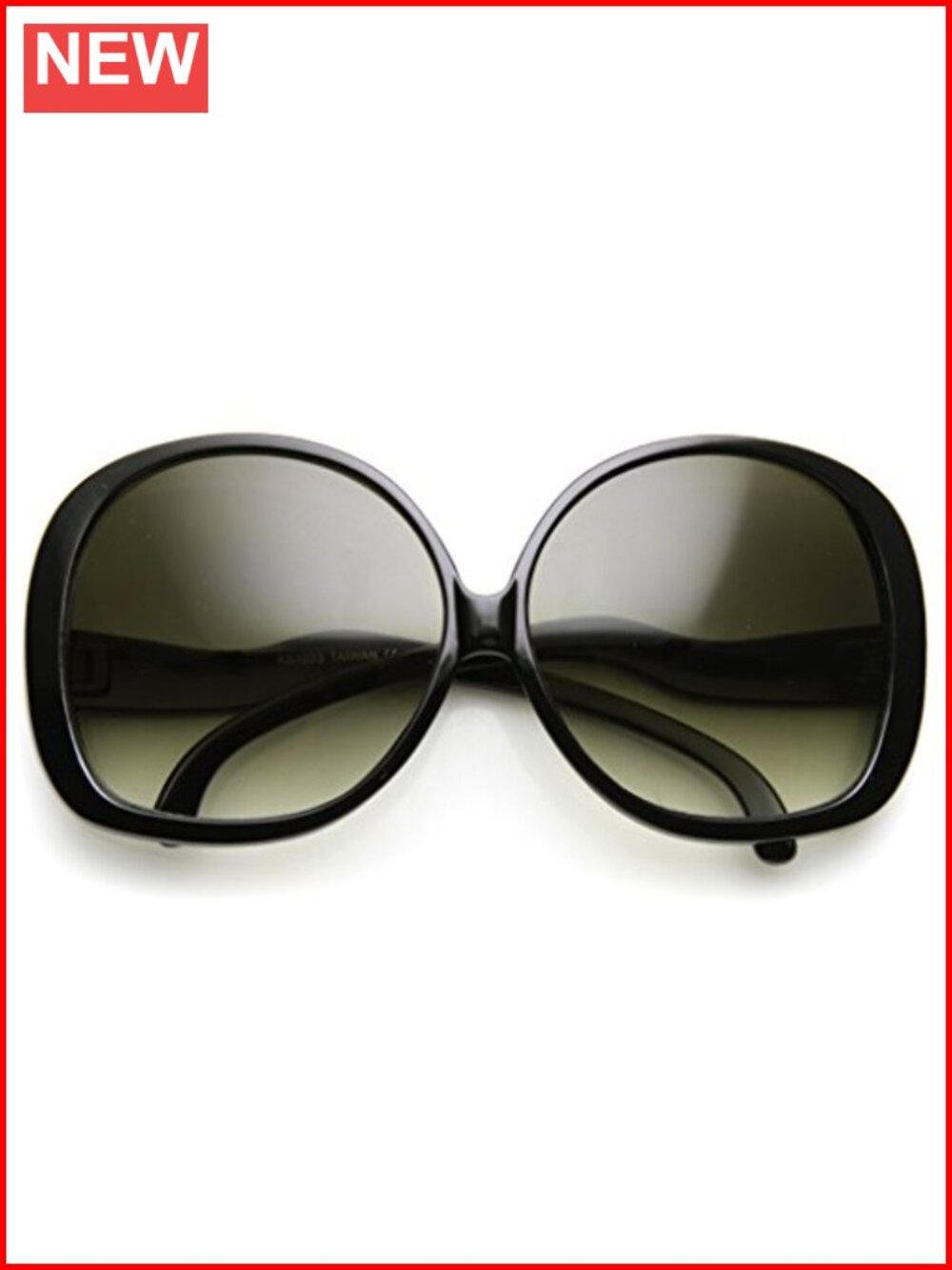 Oversized Wrap Around Sunglasses Vintage Style Women